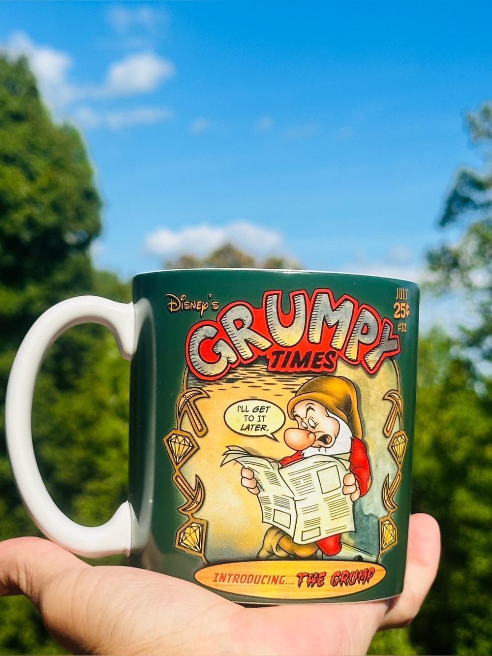 Disney's Grumpy Times 16oz oversized Tea/Coffee Mug